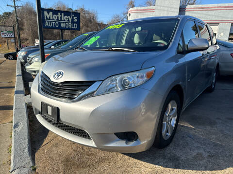 2014 Toyota Sienna for sale at Motley's Auto World in Danville VA