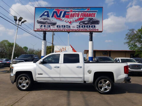 2017 Chevrolet Silverado 1500 for sale at ANF AUTO FINANCE in Houston TX