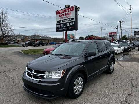2018 Dodge Journey for sale at Unlimited Auto Group in West Chester OH