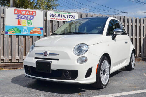 2018 FIAT 500 for sale at ALWAYSSOLD123 INC in Fort Lauderdale FL