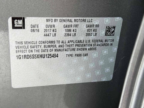 2017 Chevrolet Volt Premier