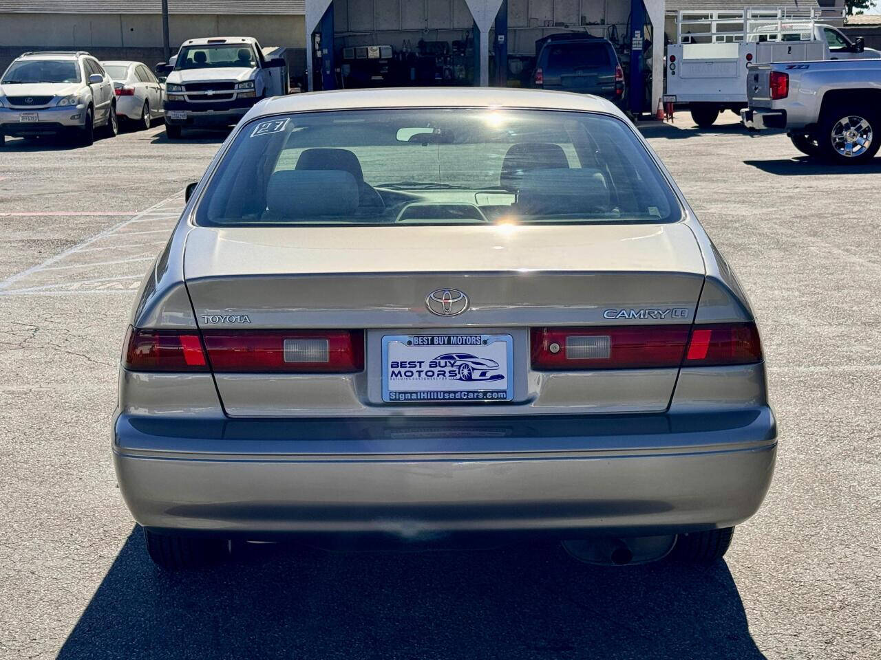 1997 Toyota Camry for sale at Best Buy Motors in Signal Hill, CA