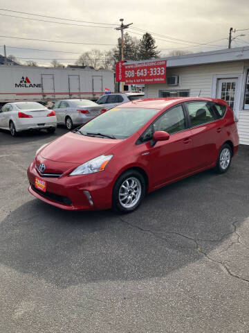 2013 Toyota Prius v for sale at Zeez Auto Sales in North Attleboro MA