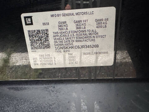 2018 Chevrolet Suburban LT