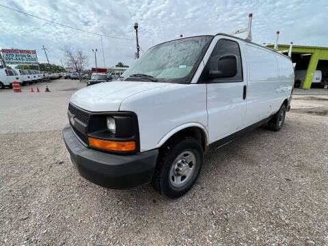 2012 Chevrolet Express Cargo for sale at RODRIGUEZ MOTORS CO. in Houston TX