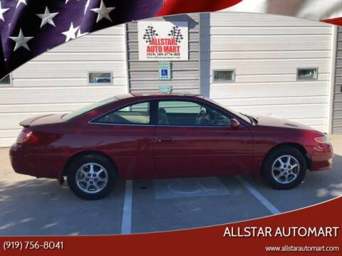 2002 Toyota Camry Solara for sale at Allstar Automart in Benson NC