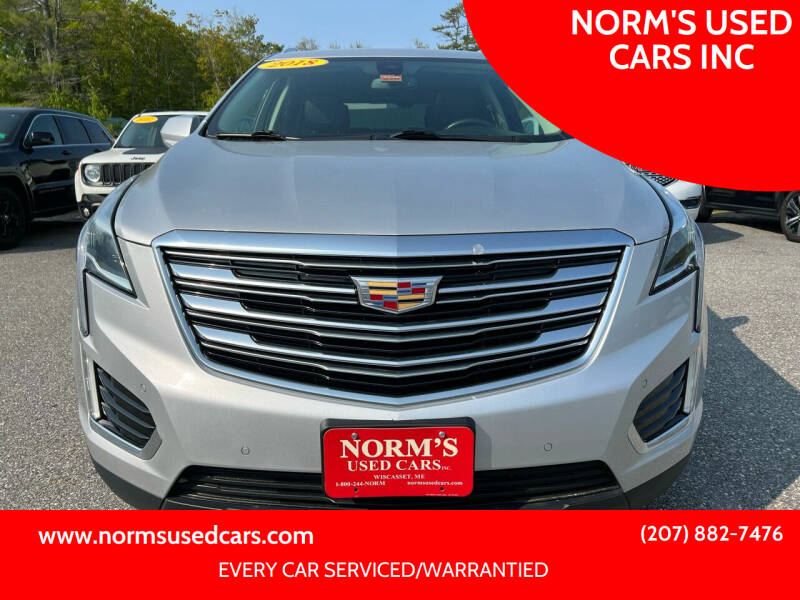 2018 Cadillac XT5 for sale at NORM'S USED CARS INC in Wiscasset ME