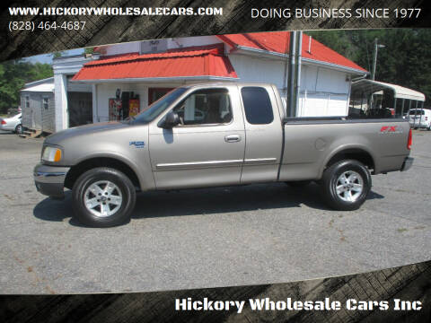 2002 Ford F-150 for sale at Hickory Wholesale Cars Inc in Newton NC