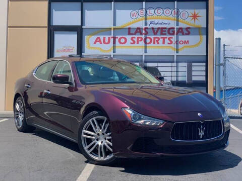 2015 Maserati Ghibli for sale at Las Vegas Auto Sports in Las Vegas NV