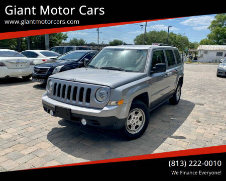 2015 Jeep Patriot for sale at Giant Motor Cars in Tampa FL