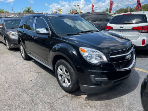 2013 Chevrolet Equinox for sale at America Auto Wholesale Inc in Miami FL