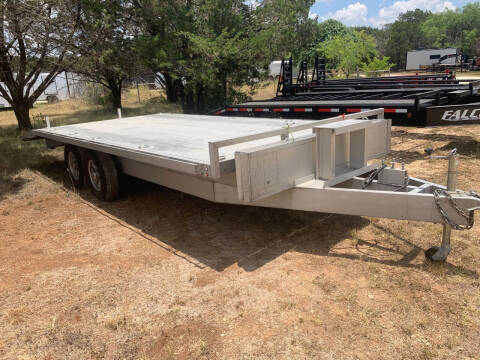 2022 Wolverine 20' aluminum deckover for sale at Trophy Trailers in New Braunfels TX