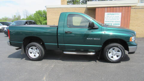 2003 Dodge Ram 1500 for sale at LENTZ USED VEHICLES INC in Waldo WI
