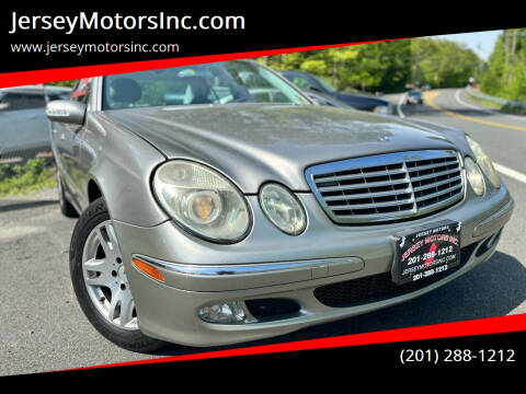 2004 Mercedes-Benz E-Class for sale at JerseyMotorsInc.com in Lake Hopatcong NJ