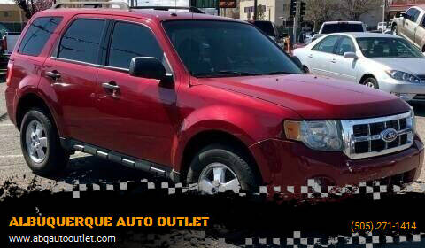 2010 Ford Escape for sale at ALBUQUERQUE AUTO OUTLET in Albuquerque NM