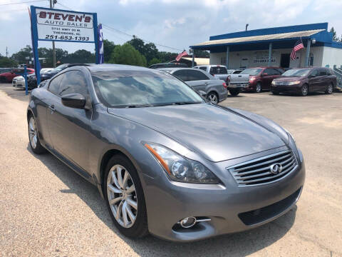 2013 Infiniti G37 Coupe for sale at Stevens Auto Sales in Theodore AL