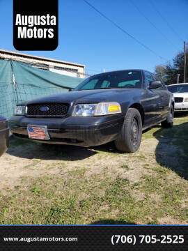 2008 Ford Crown Victoria for sale at Augusta Motors in Augusta GA
