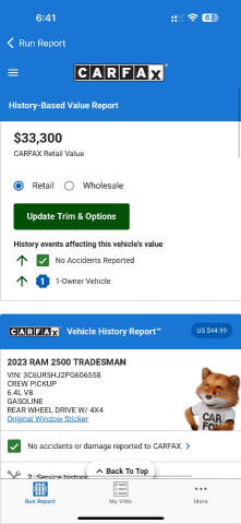 2023 RAM 2500 Tradesman