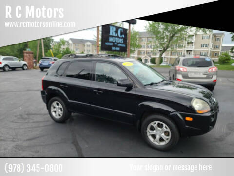 2009 Hyundai Tucson for sale at R C Motors in Lunenburg MA