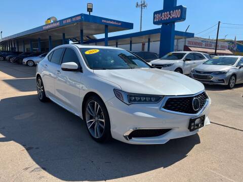2019 Acura TLX for sale at Auto Selection of Houston in Houston TX