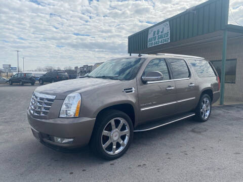 2011 Cadillac Escalade ESV for sale at B & J Auto Sales in Auburn KY