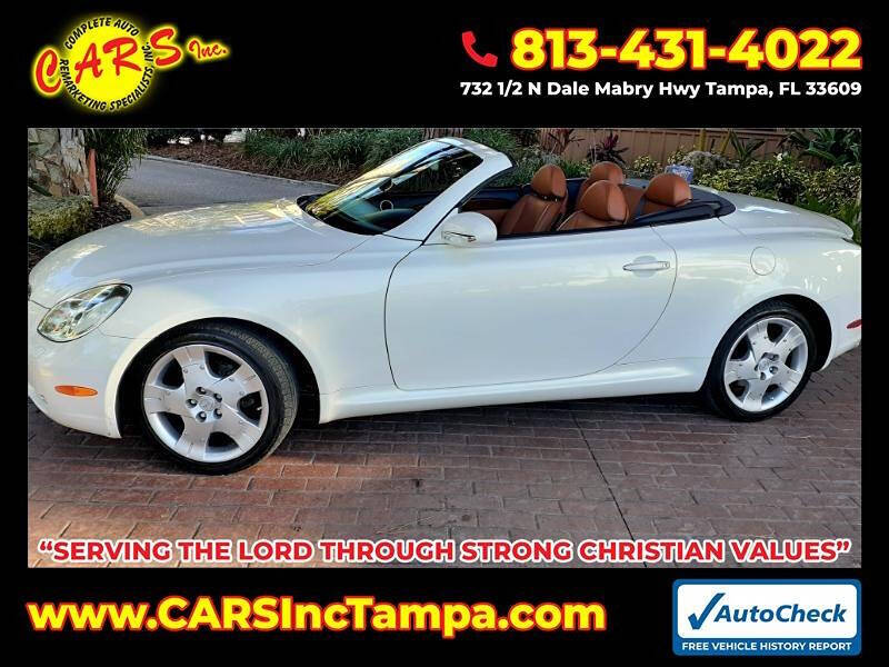 2004 Lexus SC 430 for sale at Complete Auto Remarketing Specialists Inc. in Tampa, FL