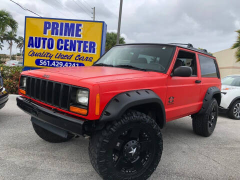 1999 Jeep Cherokee for sale at PRIME AUTO CENTER in Palm Springs FL