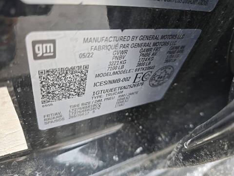 2022 GMC Sierra 1500