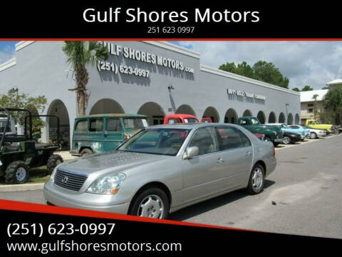 2002 Lexus LS 430 for sale at Gulf Shores Motors in Gulf Shores AL