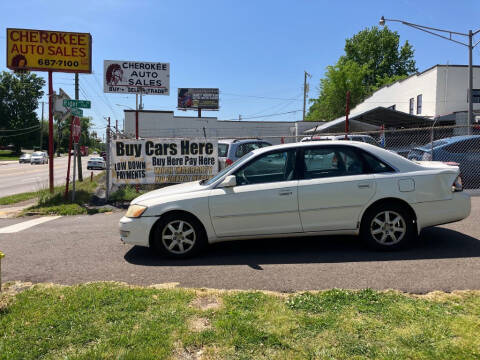 2001 Toyota Avalon for sale at Cherokee Auto Sales in Knoxville TN
