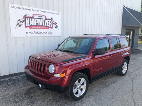 2014 Jeep Patriot for sale at Team Knipmeyer in Beardstown IL