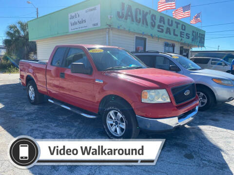 2005 Ford F-150 for sale at Jack's Auto Sales in Port Richey FL