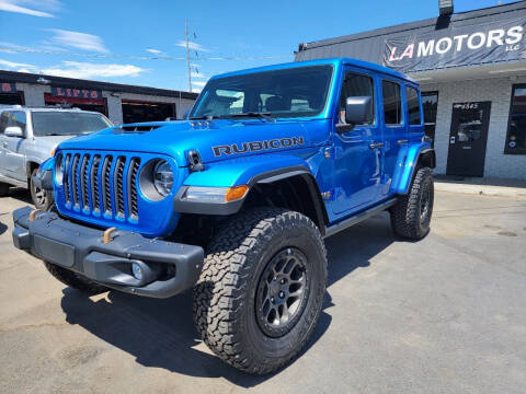 2022 Jeep Wrangler Unlimited for sale at LA Motors LLC in Denver CO