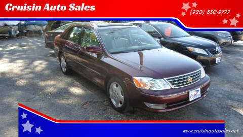 2004 Toyota Avalon for sale at Cruisin Auto Sales in Appleton WI