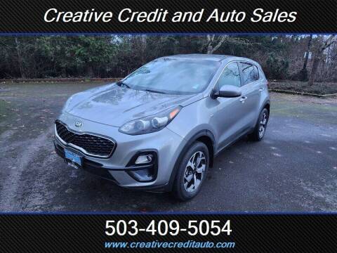 2020 Kia Sportage for sale at Creative Credit & Auto Sales in Salem OR