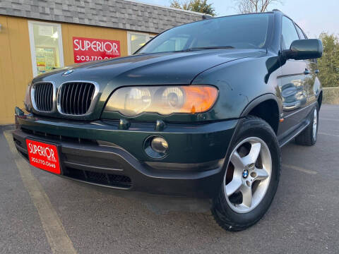 2002 BMW X5 for sale at Superior Auto Sales, LLC in Wheat Ridge CO