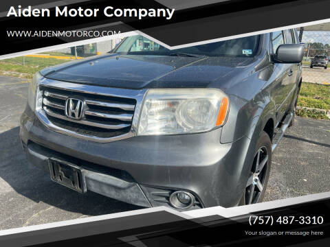 2013 Honda Pilot for sale at Aiden Motor Company in Portsmouth VA