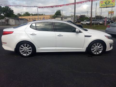 2015 Kia Optima for sale at Kenny's Auto Sales Inc. in Lowell NC