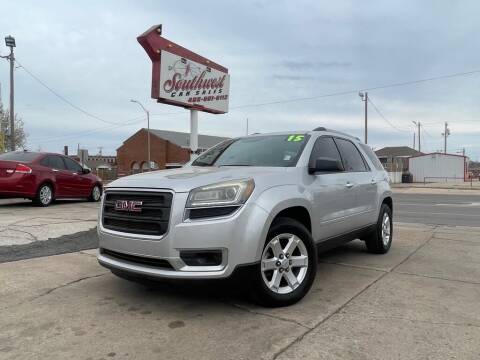 2015 GMC Acadia for sale at Southwest Car Sales in Oklahoma City OK