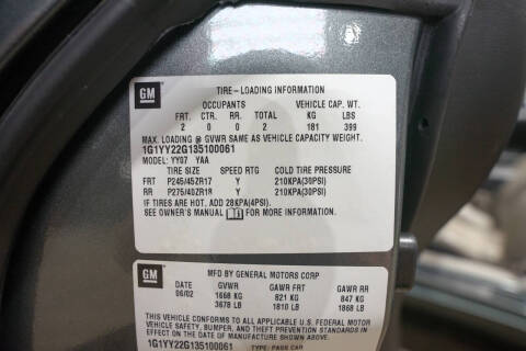 2003 Chevrolet Corvette
