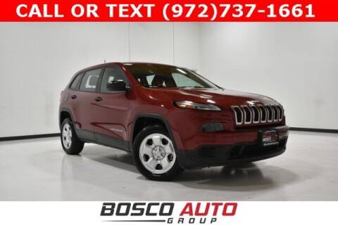 2015 Jeep Cherokee for sale at Bosco Auto Group in Flower Mound TX