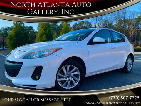 2013 Mazda MAZDA3 for sale at North Atlanta Auto Gallery, Inc in Alpharetta GA