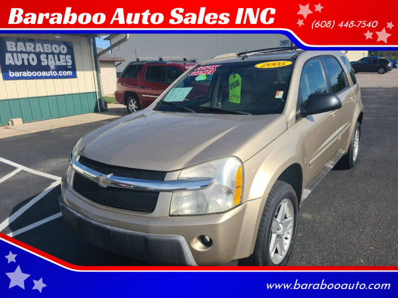 2005 Chevrolet Equinox for sale at Baraboo Auto Sales INC in Baraboo WI