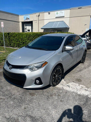 2016 Toyota Corolla for sale at MIAMI AUTOWISE, LLC. in Miami FL