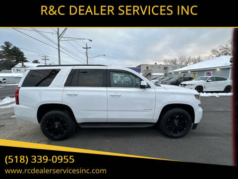 2015 Chevrolet Tahoe for sale at R&C DEALER SERVICES INC in Cohoes NY