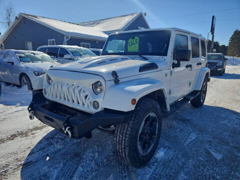 2014 Jeep Wrangler Unlimited for sale at Hwy 13 Motors in Wisconsin Dells WI