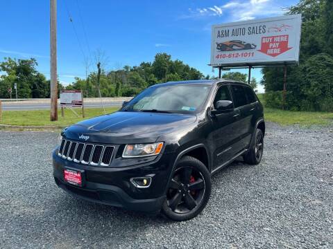 2014 Jeep Grand Cherokee for sale at A&M Auto Sales in Edgewood MD