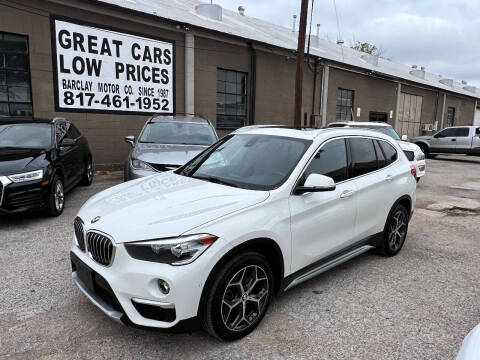 2018 BMW X1 for sale at BARCLAY MOTOR COMPANY in Arlington TX