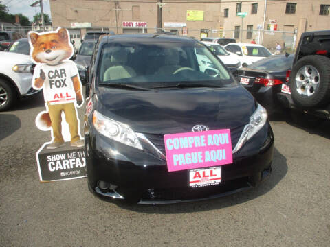 2015 Toyota Sienna for sale at ALL Luxury Cars in New Brunswick NJ