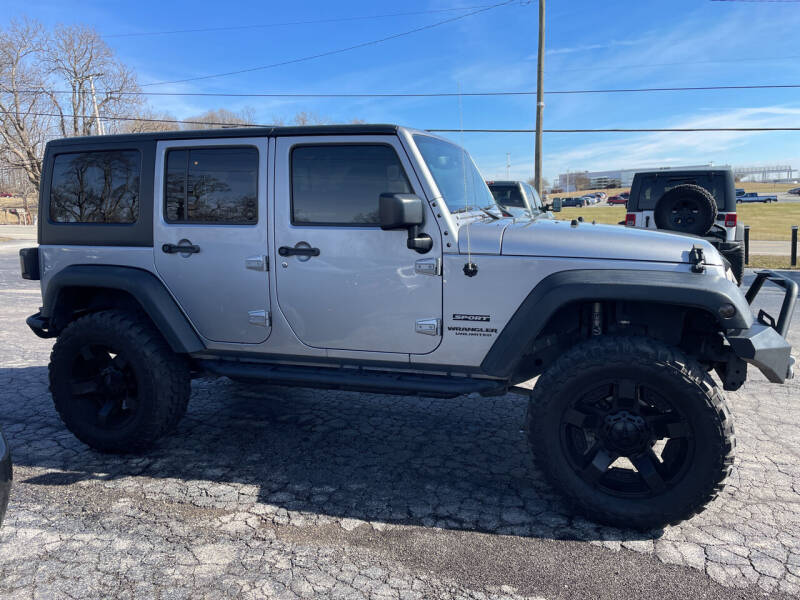 2014 Jeep Wrangler Unlimited for sale at Westview Motors in Hillsboro OH